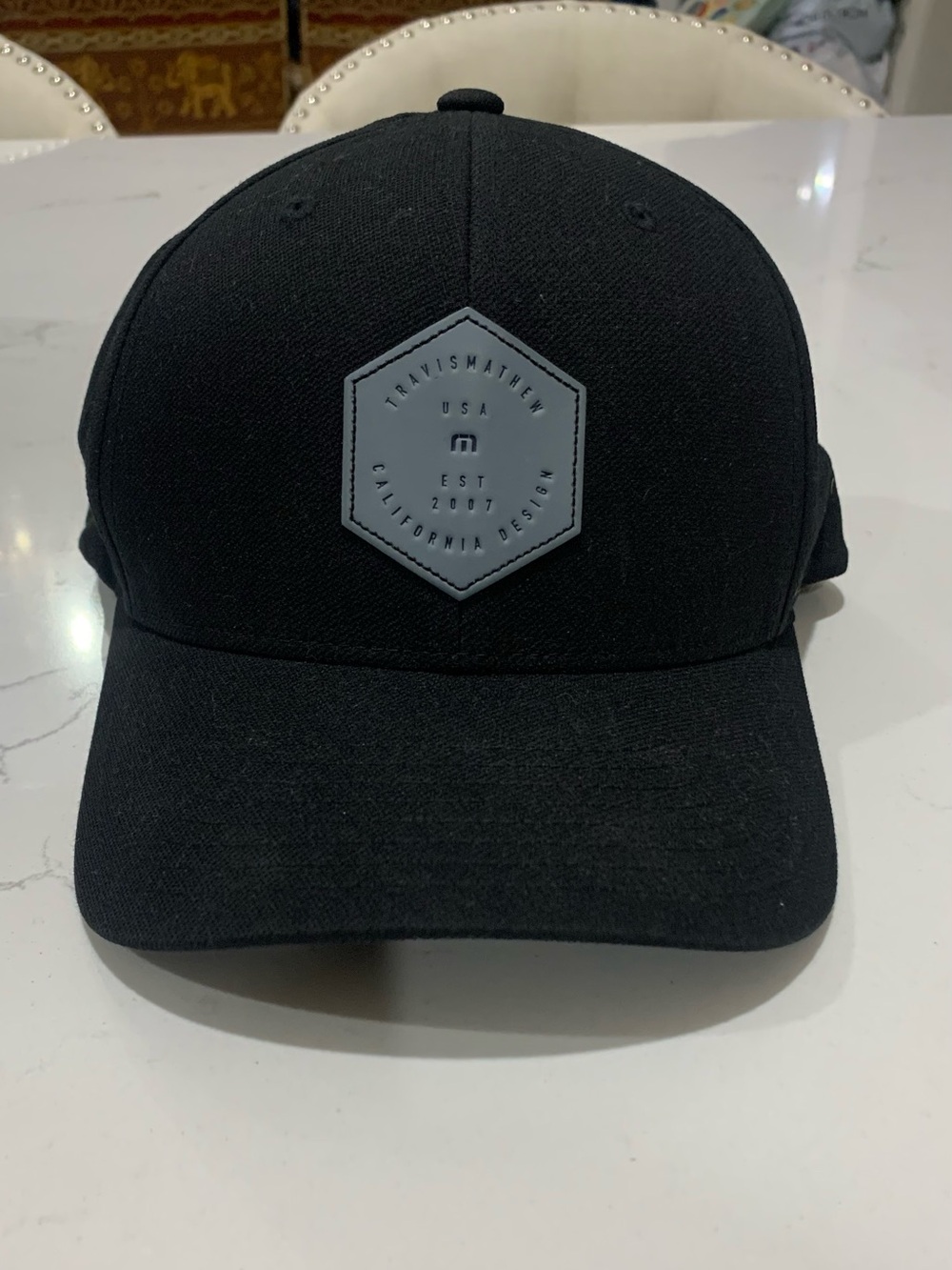 Travis Mathew Word of Mouth Snapback Baseball Cap Size S/M - Picture 3 of 9